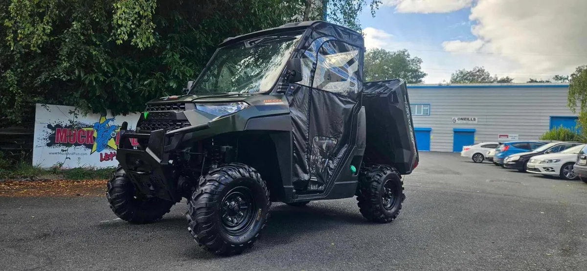 MINT 2020 Polaris Ranger diesel ROAD REG - Image 3