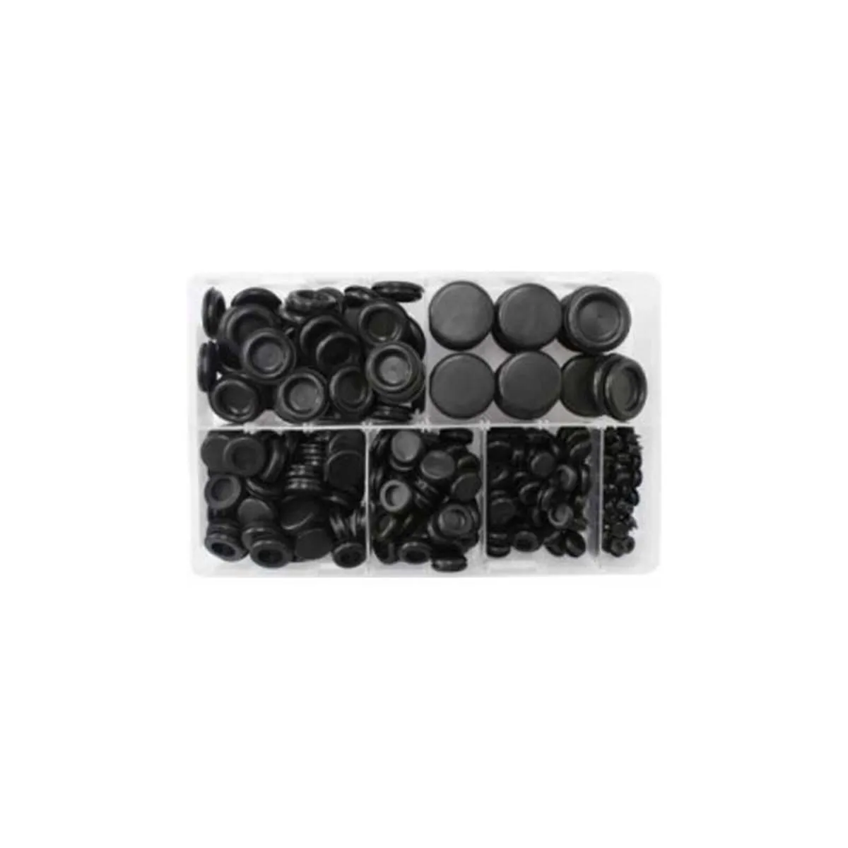Rubber Blanking Grommets – 280pcs, 2mm – 25mm