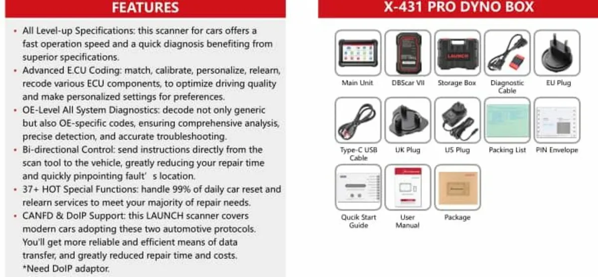 Launch X431 PROS Elite Scanner - Image 4
