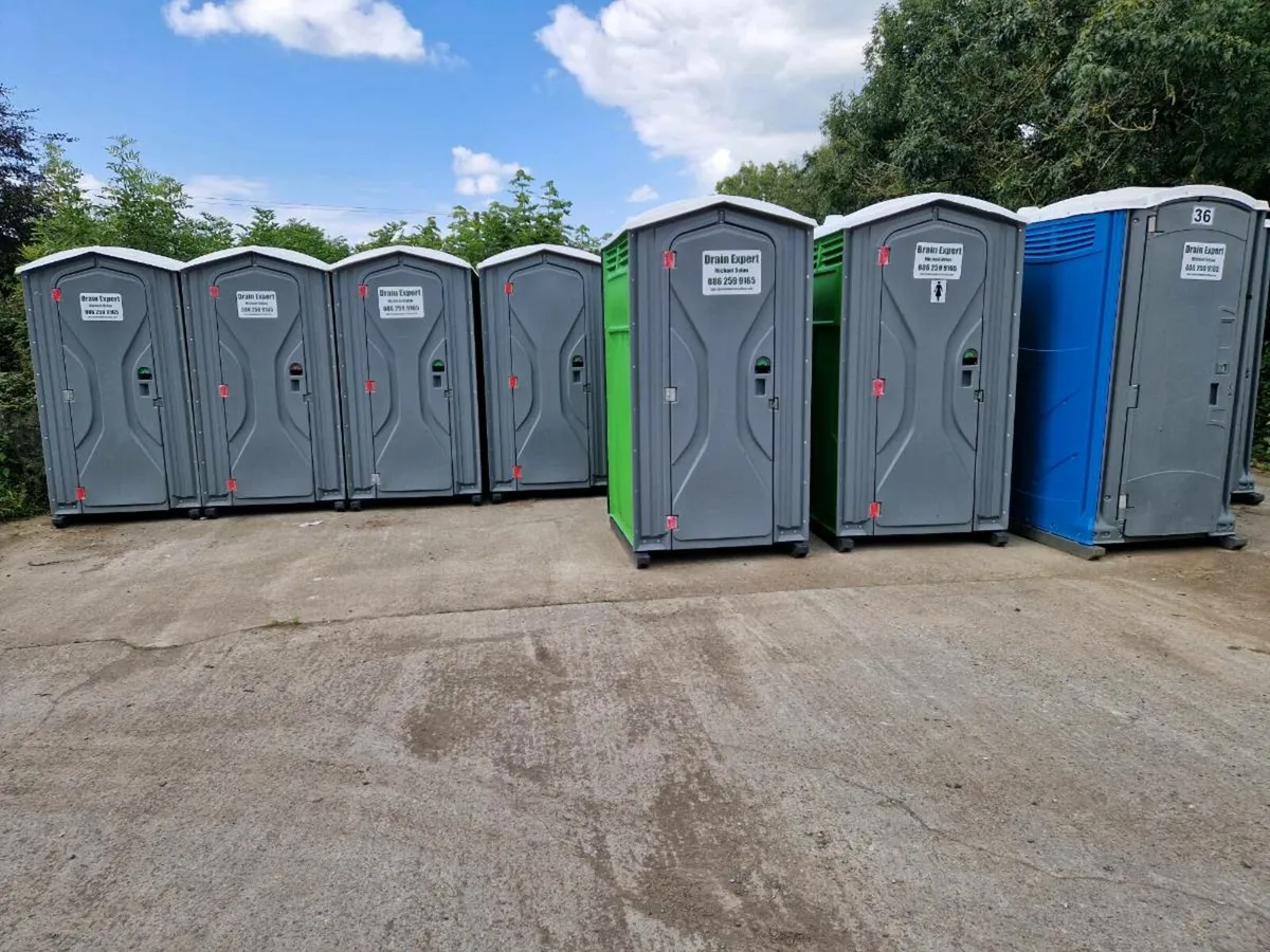 Portable toilets for hire - Image 1