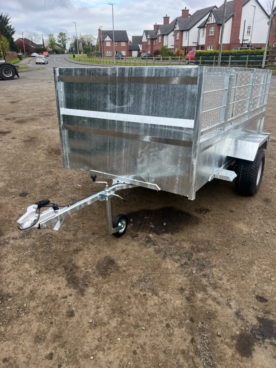 7x4 QUAD TRAILER C/W LIGHTS - Image 1