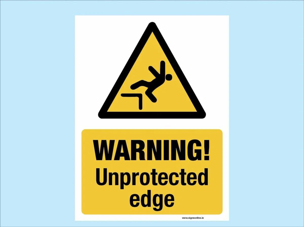Working at Height Signage - Image 1