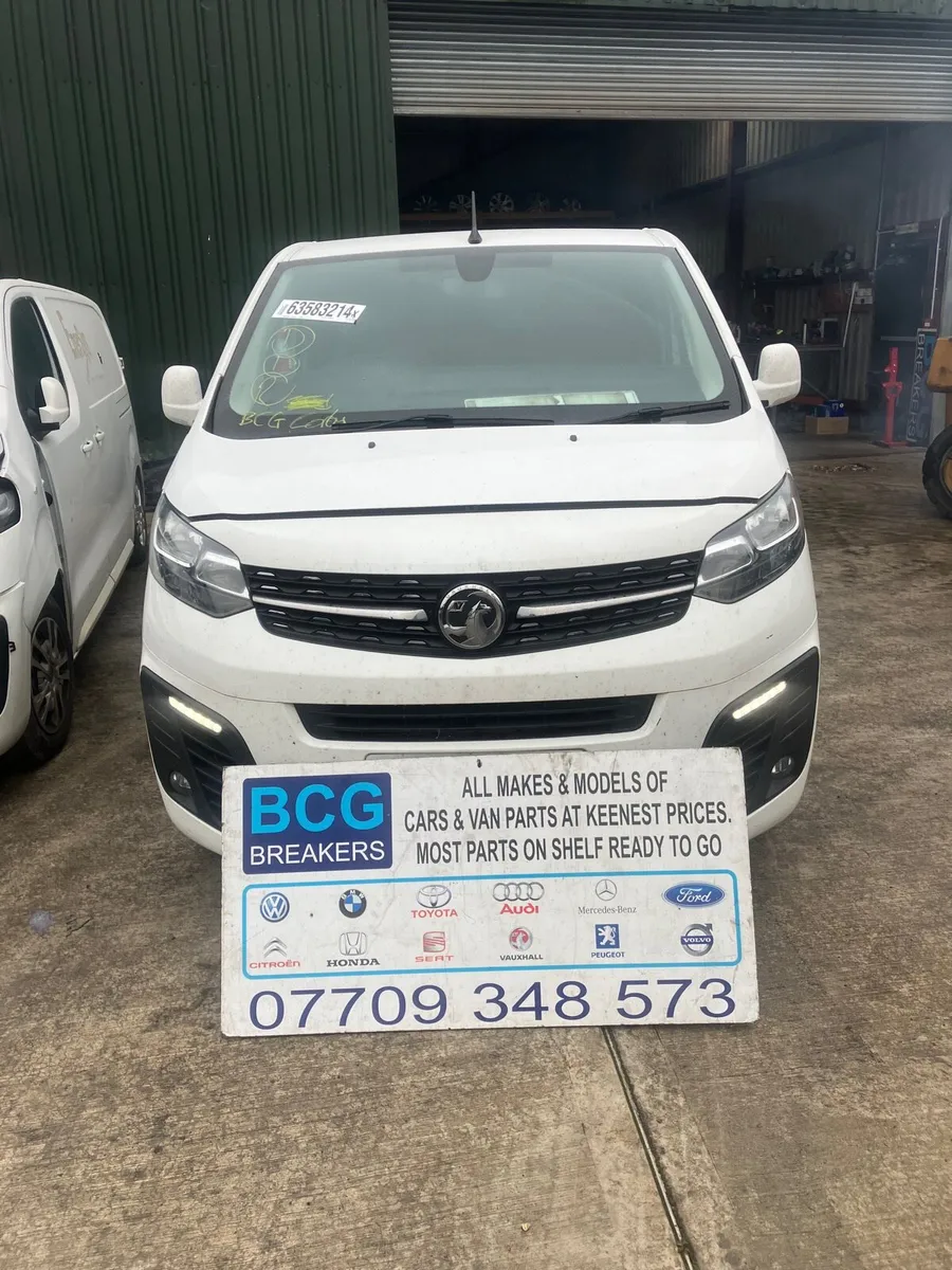 2022 Vauxhall vivaro parts breaking