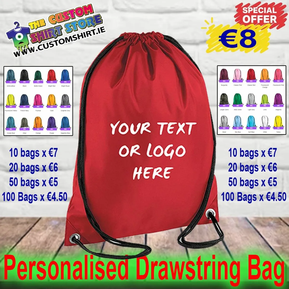 Promotional Drawstring Bags Gymsack