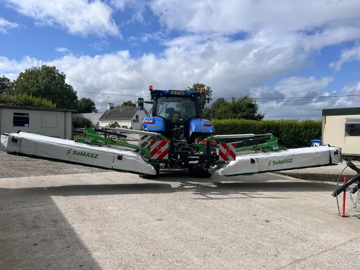 SaMASZ Non Conditioner Butterfly Mower KDD 912 - Image 3