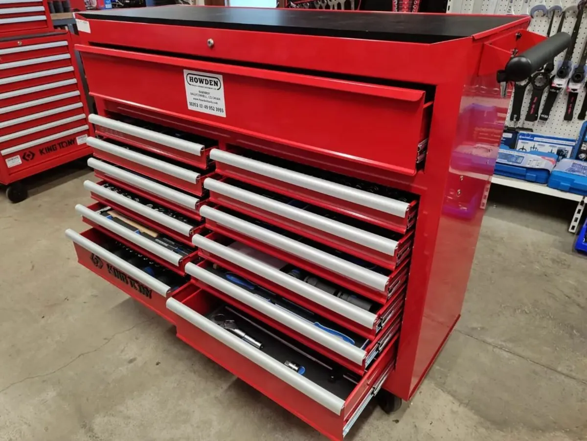 King Tony 630 Piece Portable 53" 13 Drawer Tool - Image 1