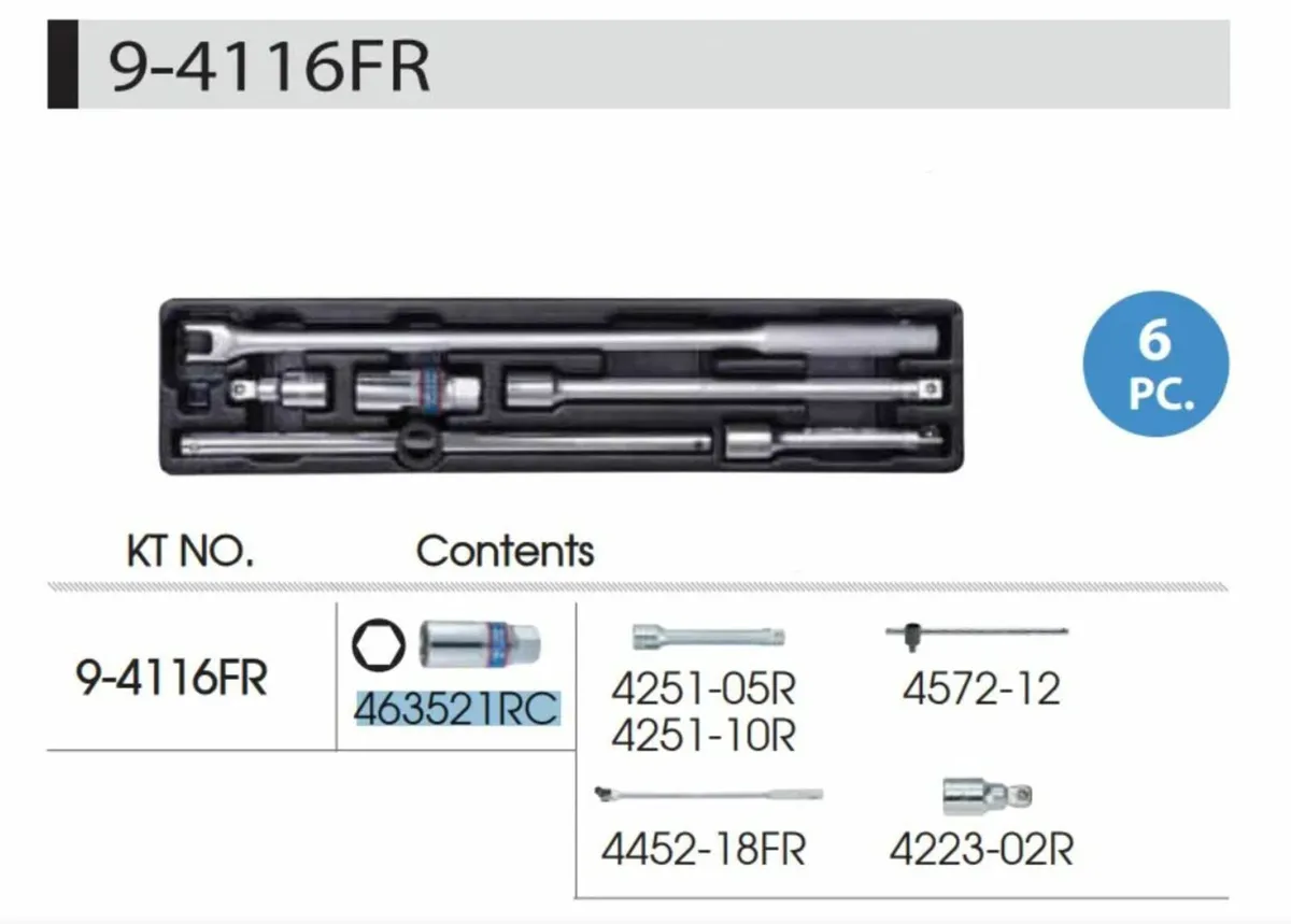 King Tony 62pc Cantilever Tool Box With Tools - Image 4