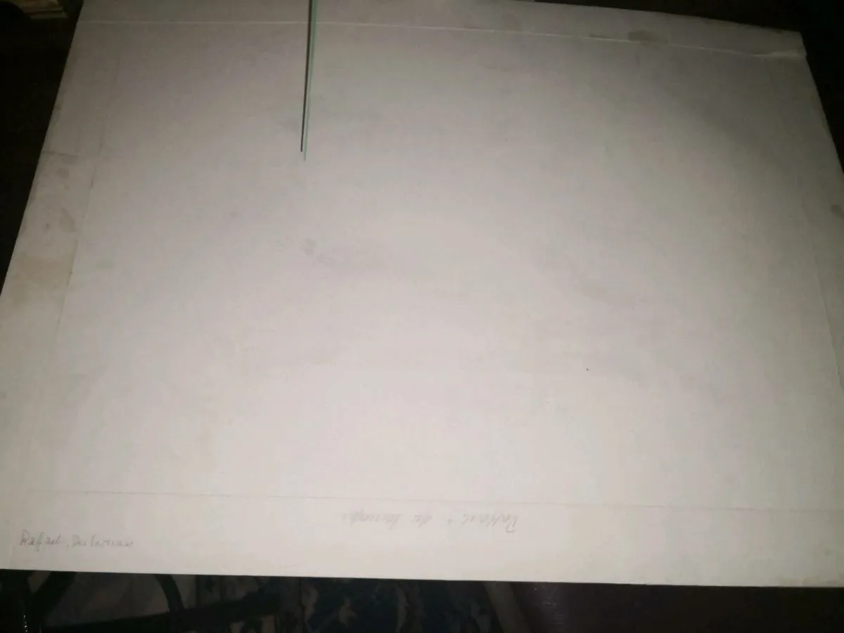 Stunning Antique picture after Raffaello - Image 3