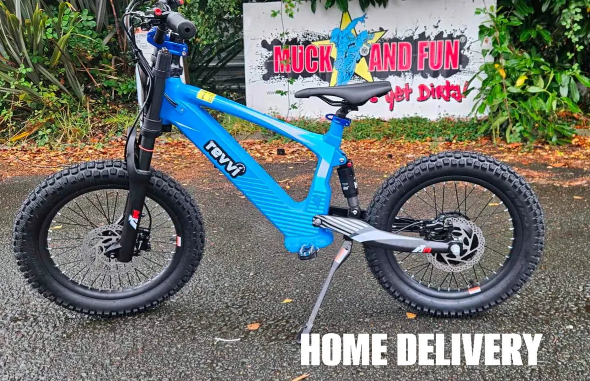 REVVI 18 " ELECTRIC kids bike DELIVERY/XMAS CLUB - Image 1