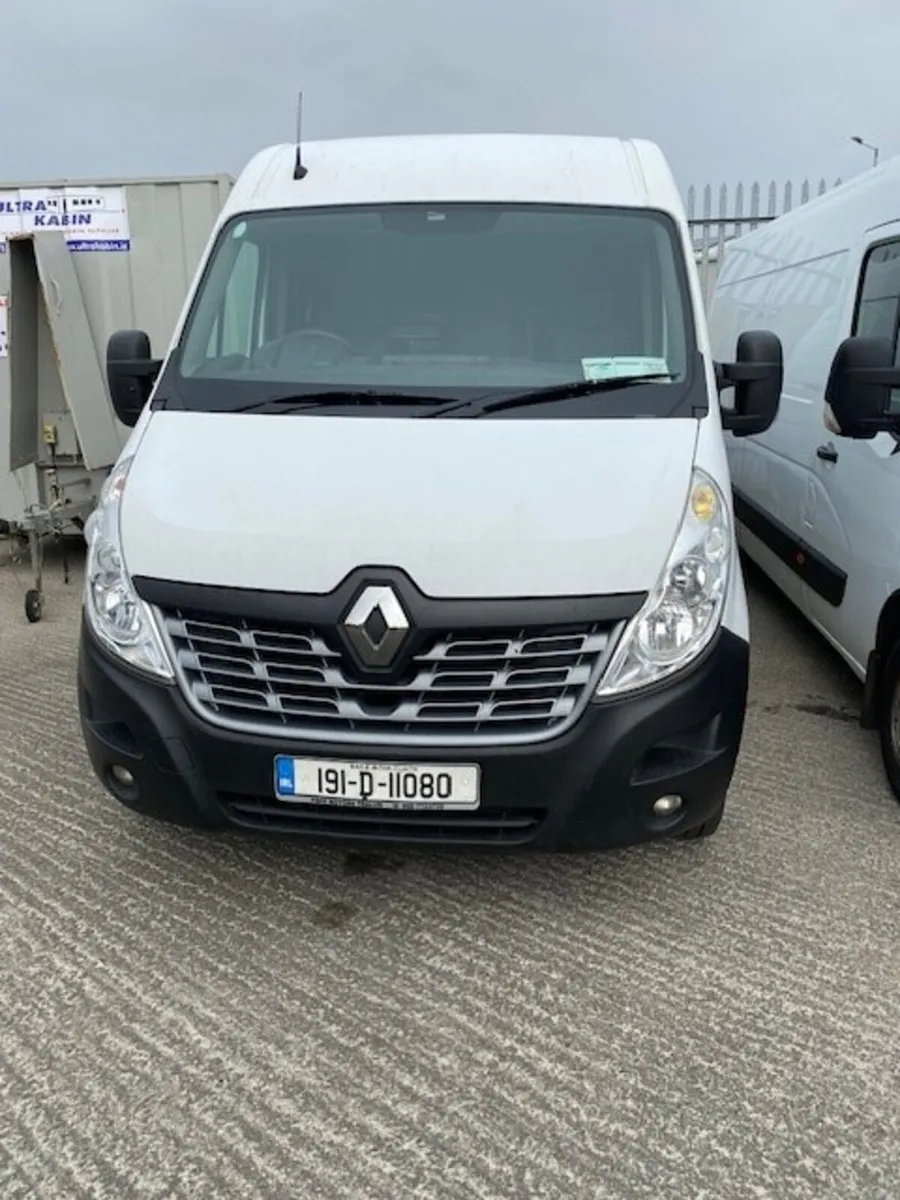 Renault Master 2019 FOR HIRE (B Licence) - Image 1