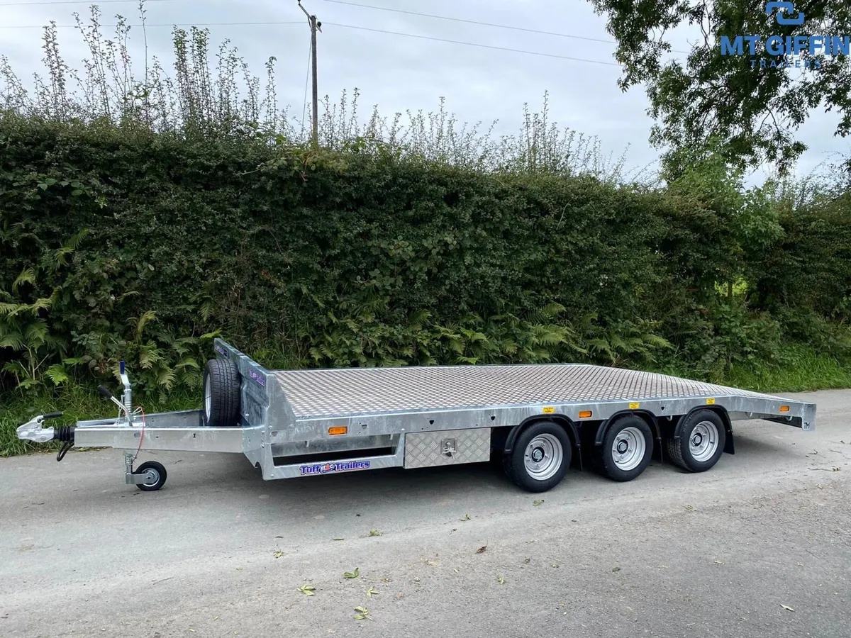 New Tuffmac 16ft Beavertail Low Loader Trailer - Image 1