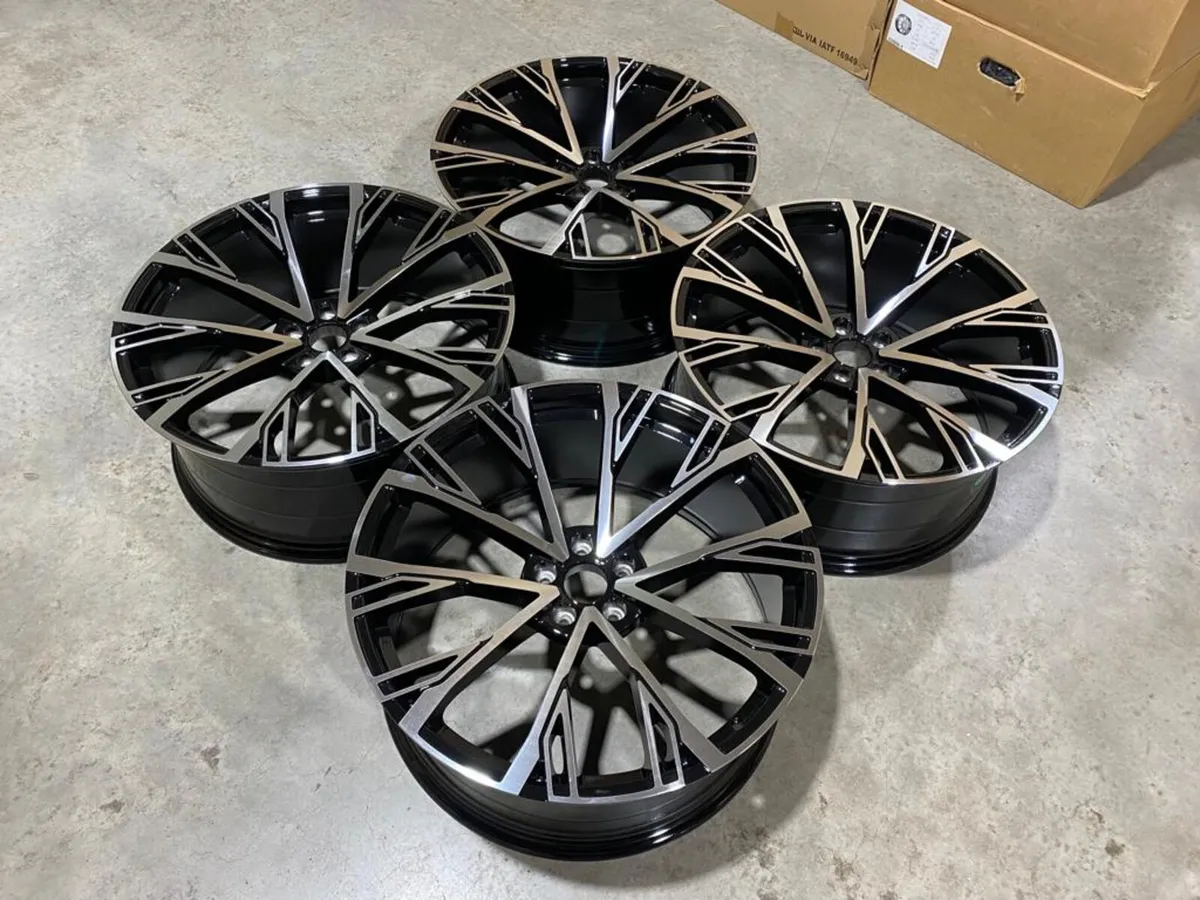 22" Inch Audi style Alloys Q3 Q5 Q7 Q8 5X112 RS A7 - Image 1
