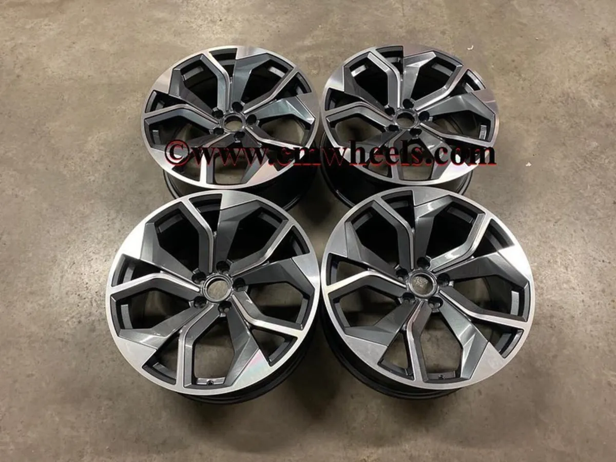 20 22 " Inch RSQ8 Audi style alloys 5x112 A5 A6 A7 - Image 1