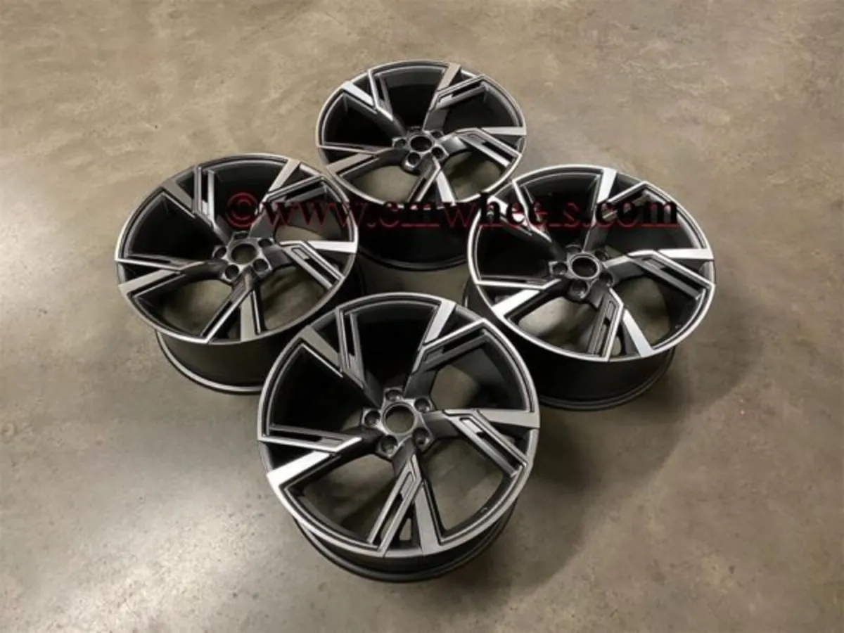 18 19 20" Inch Audi 2020 RS6 style Alloys A3 5X112 - Image 4