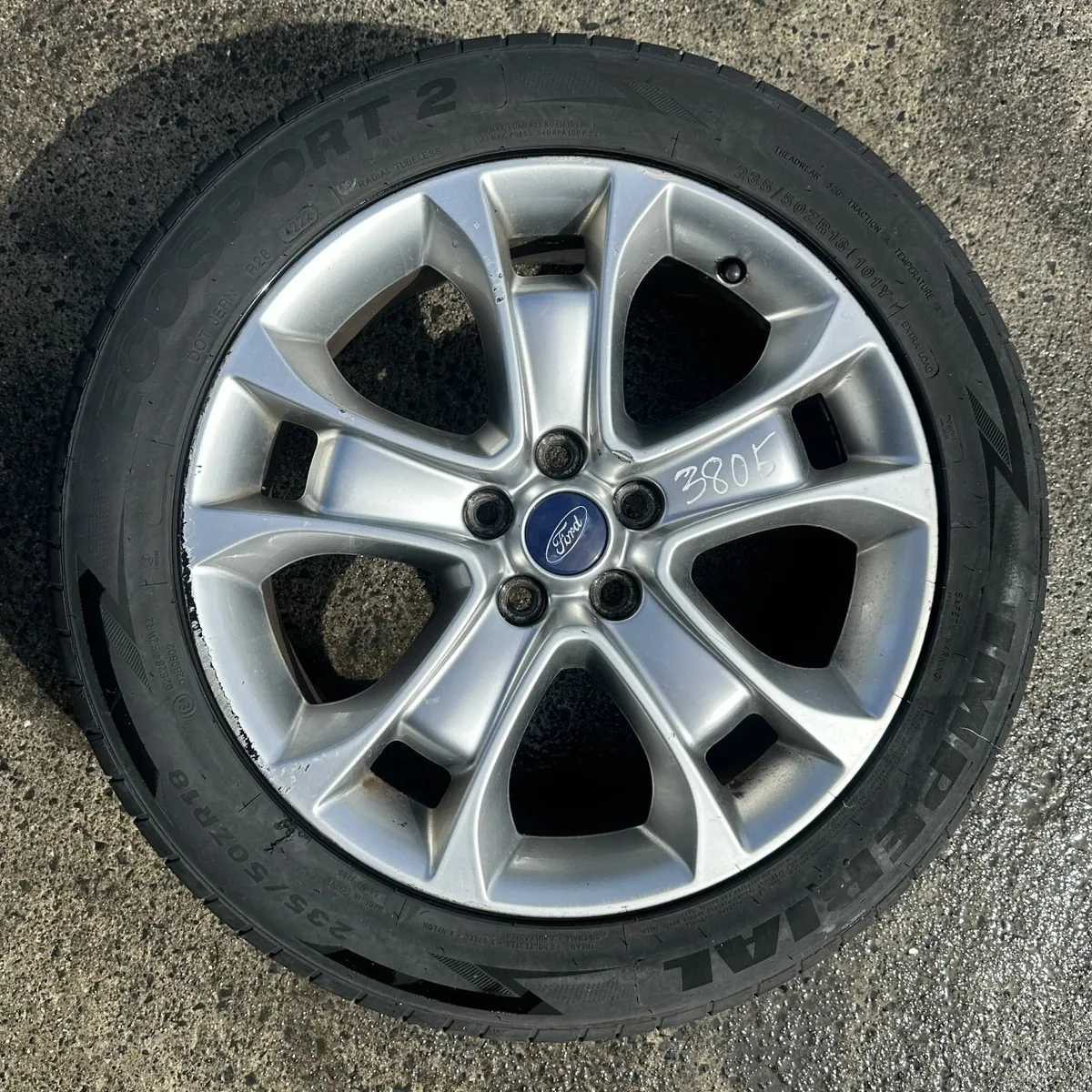 FORD KUGA 18" GENUINE ALLOY WHEELS - Image 4
