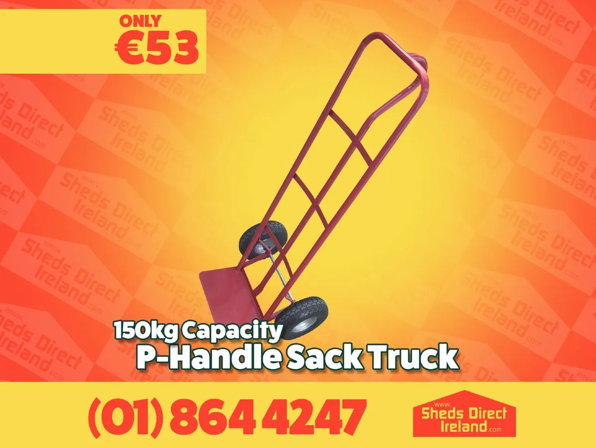 P-Handle Hand Truck 150KG Capacity - Image 1