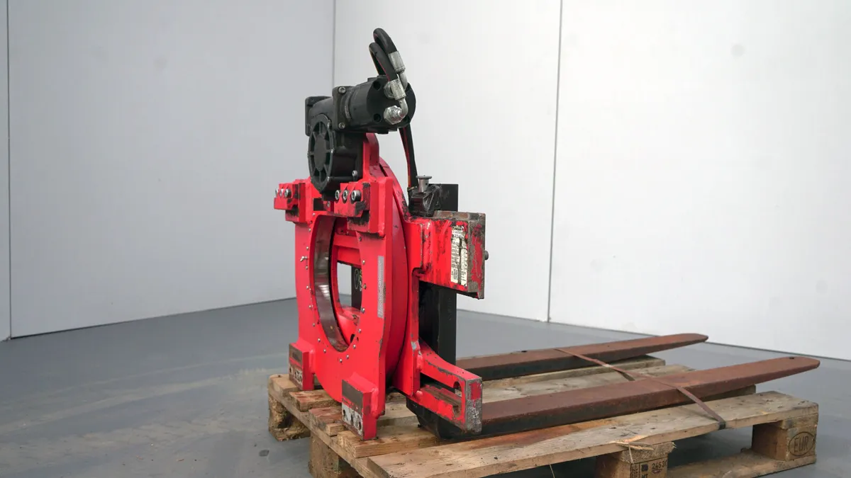 Bolzoni 360 Rotator Forklift Attachment (#355) - Image 1