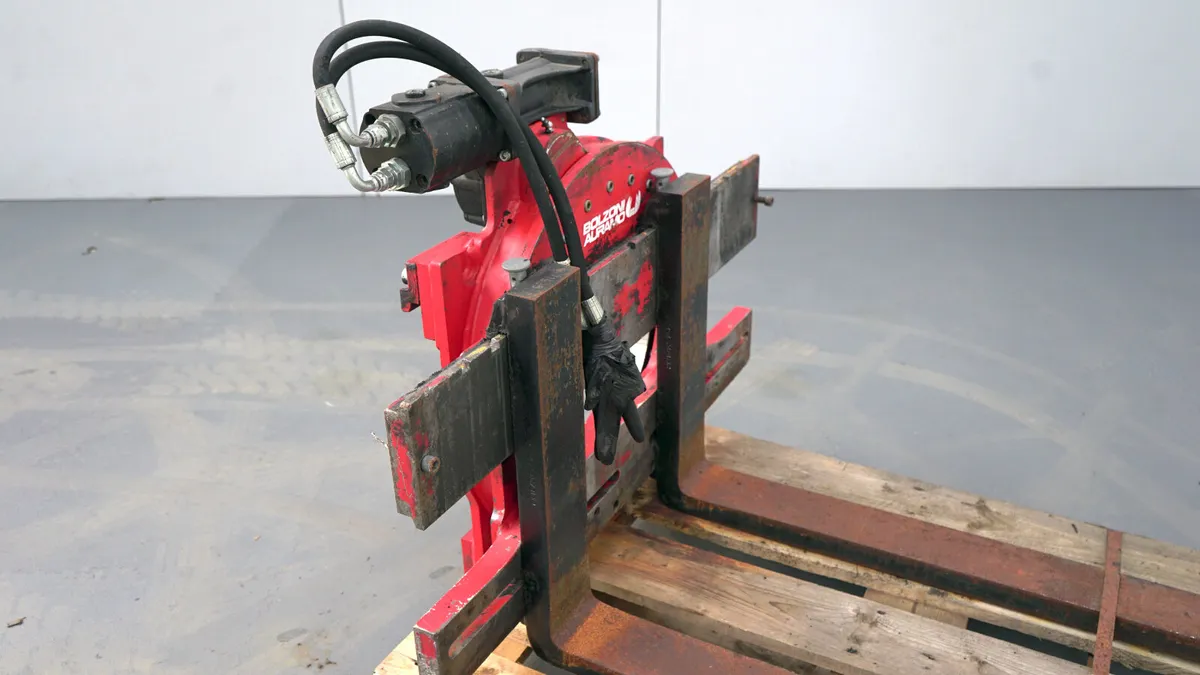Bolzoni 360 Rotator Forklift Attachment (#355) - Image 2