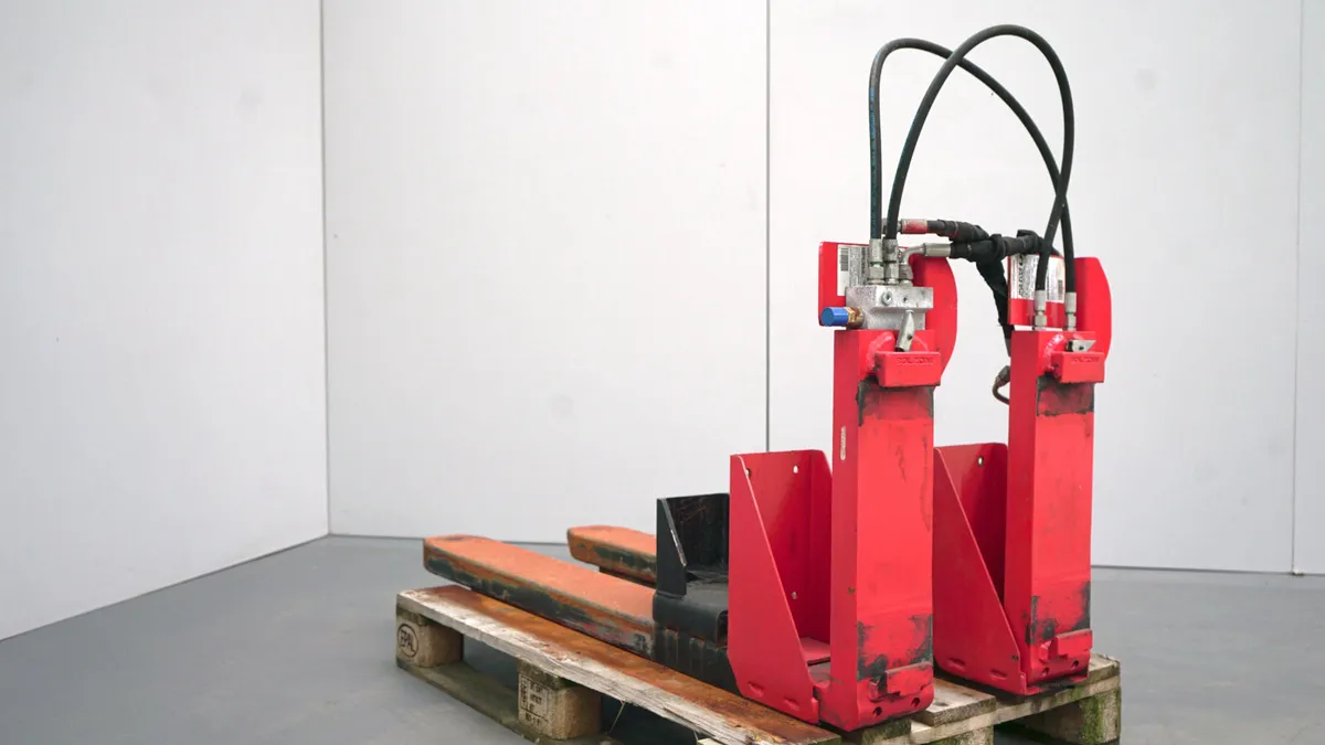 Bolzoni Reach Forks Forklift Attachment (#356) - Image 3