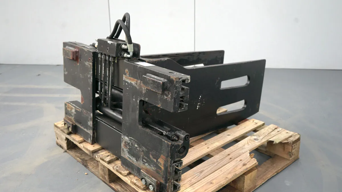 Cascade Bale Clamp Forklift Attachment (#357) - Image 1