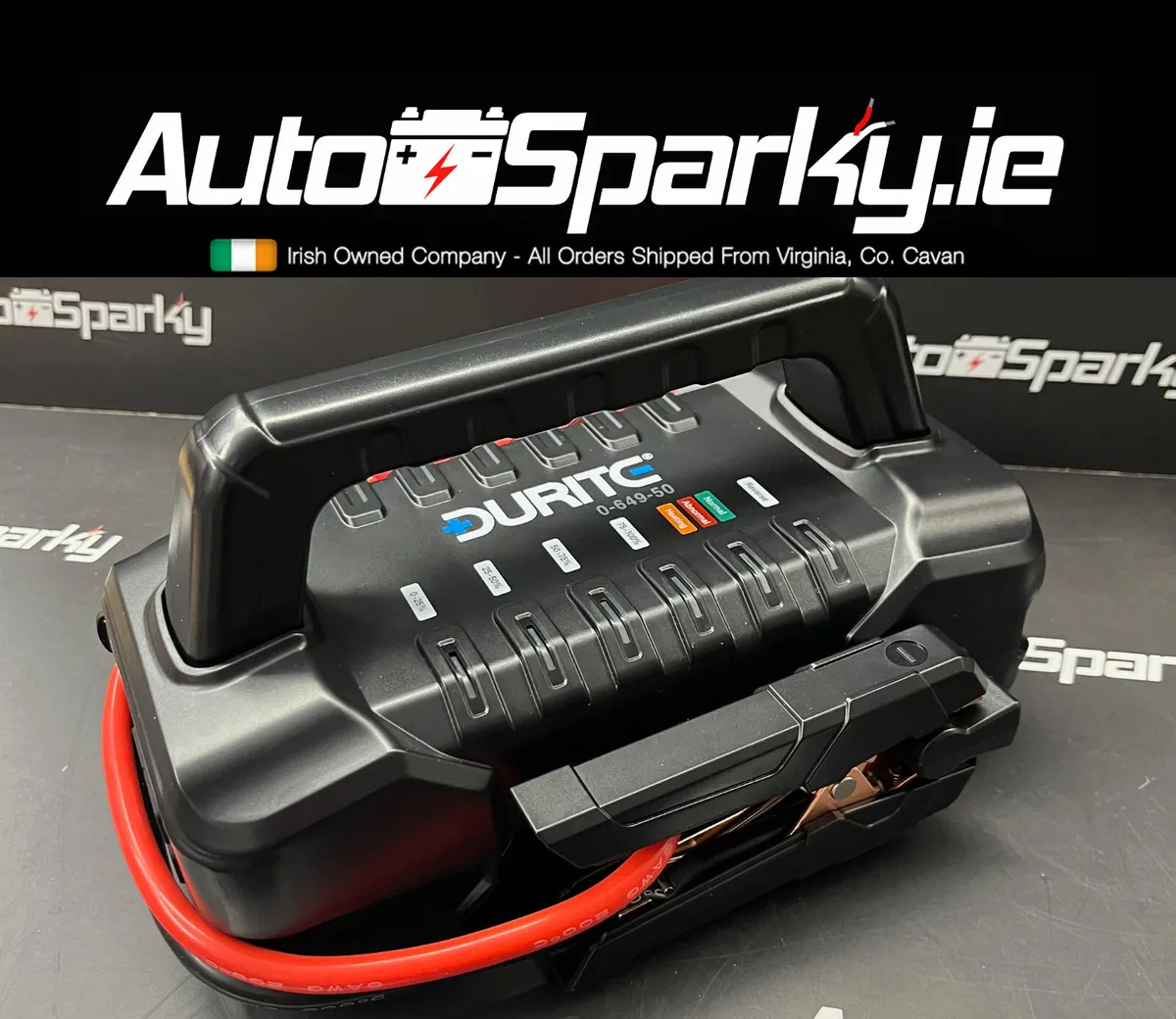 Durite Heavy-Duty 12/24V Portable Booster