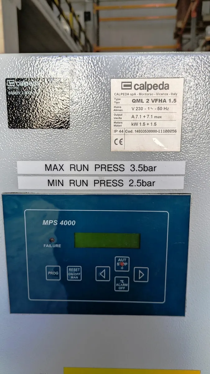 Calpeda Variable Speed Booster Twin Pump - Image 2