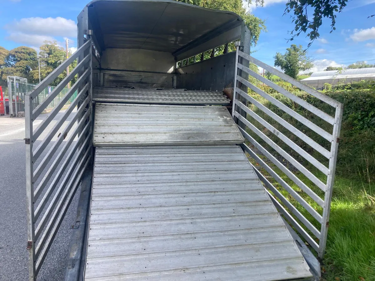 08 Ifor Williams DP120 14ft Sheep Decks Trailer - Image 2