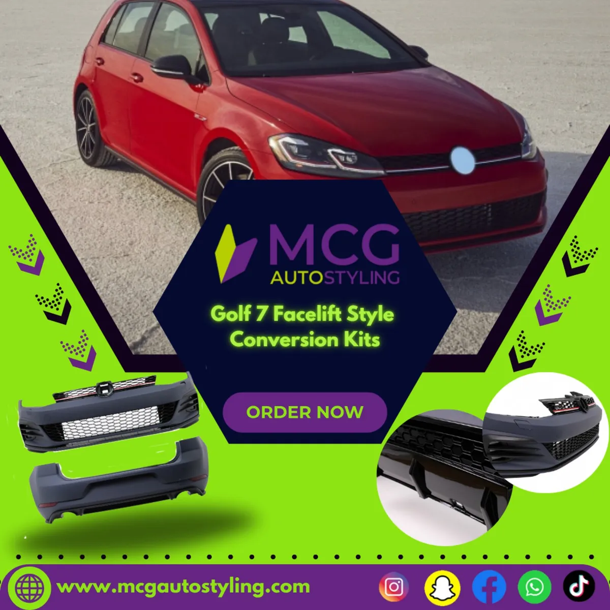 VW Golf 7 Bodykits & Parts!! - Image 2