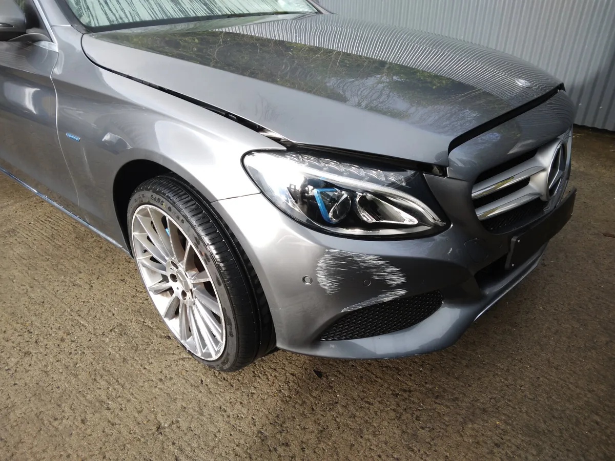 2016 Mercedes C350 Complete Front End Set/Panels - Image 2