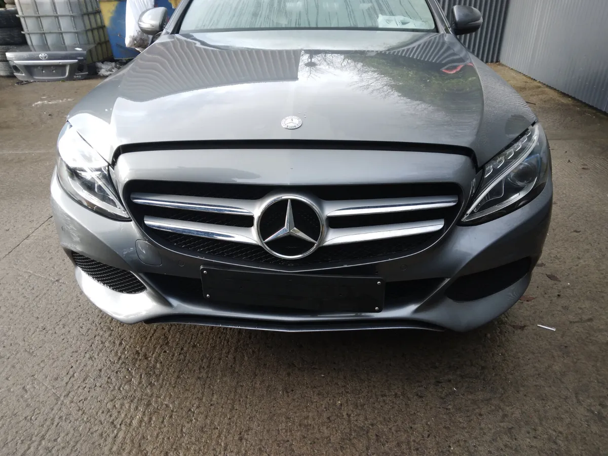 2016 Mercedes C350 Complete Front End Set/Panels - Image 3