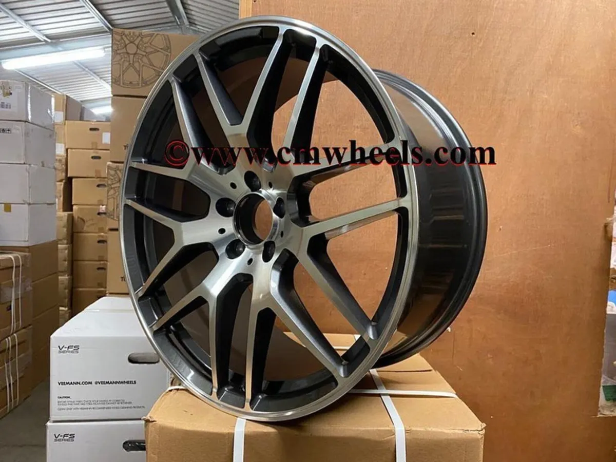 20" Inch S63 S AMG Mercedes Style Alloys 5x112 - Image 4