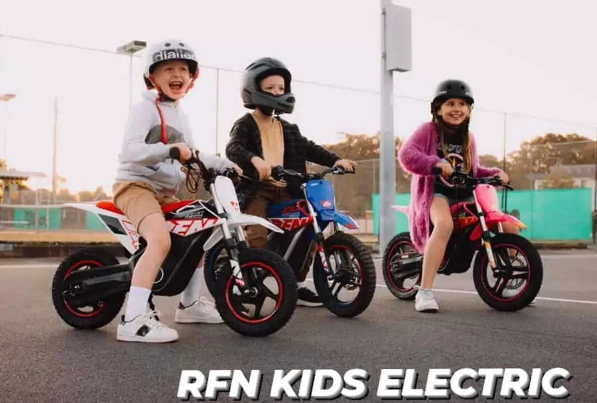RFNWarrior SX400 Kids Electric Dirt Bike XMAS CLUB - Image 1