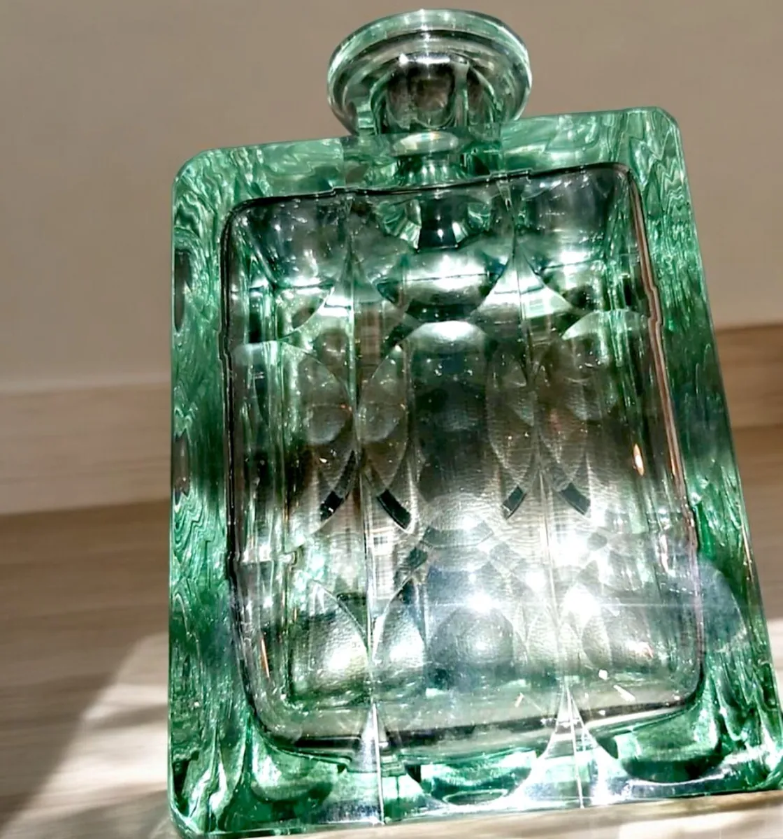 Unique large, signed MOSER vase,not decanter! - Image 4