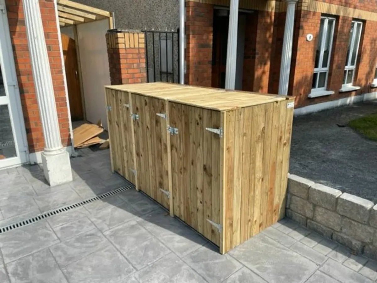 Wheelie Bin Stores or cover - Image 4