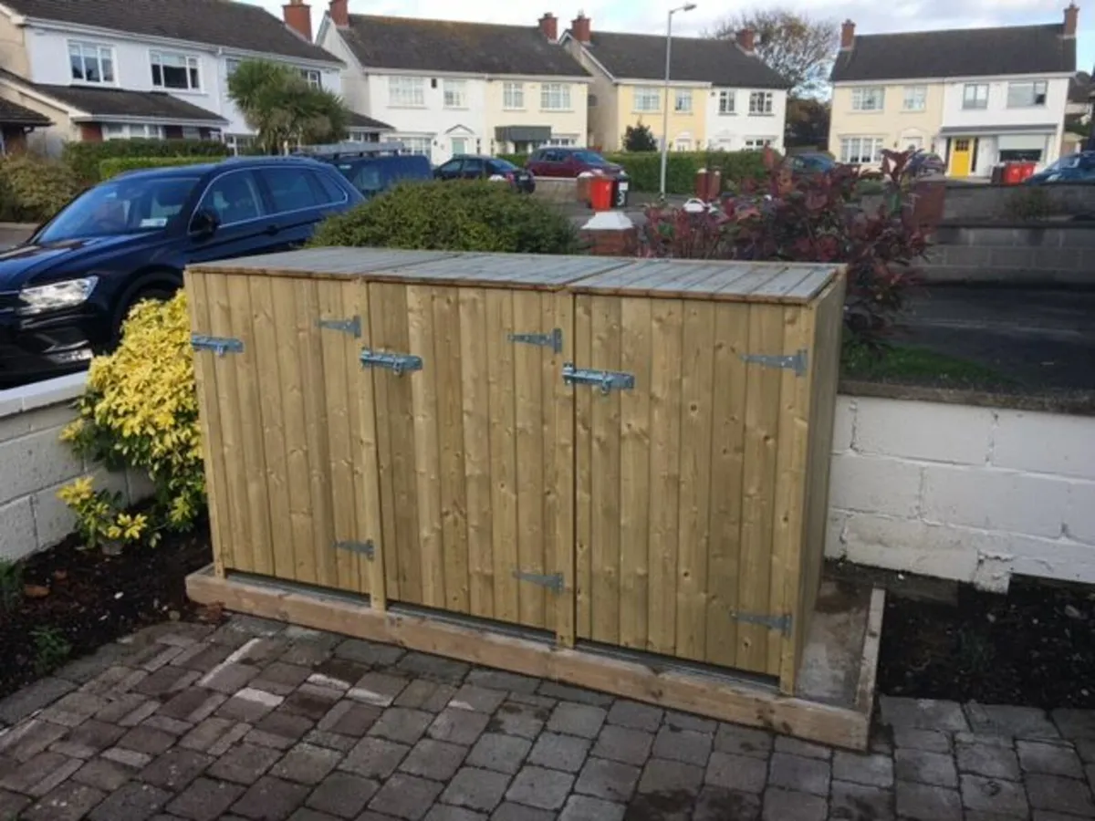 Wheelie Bin Stores or cover - Image 1