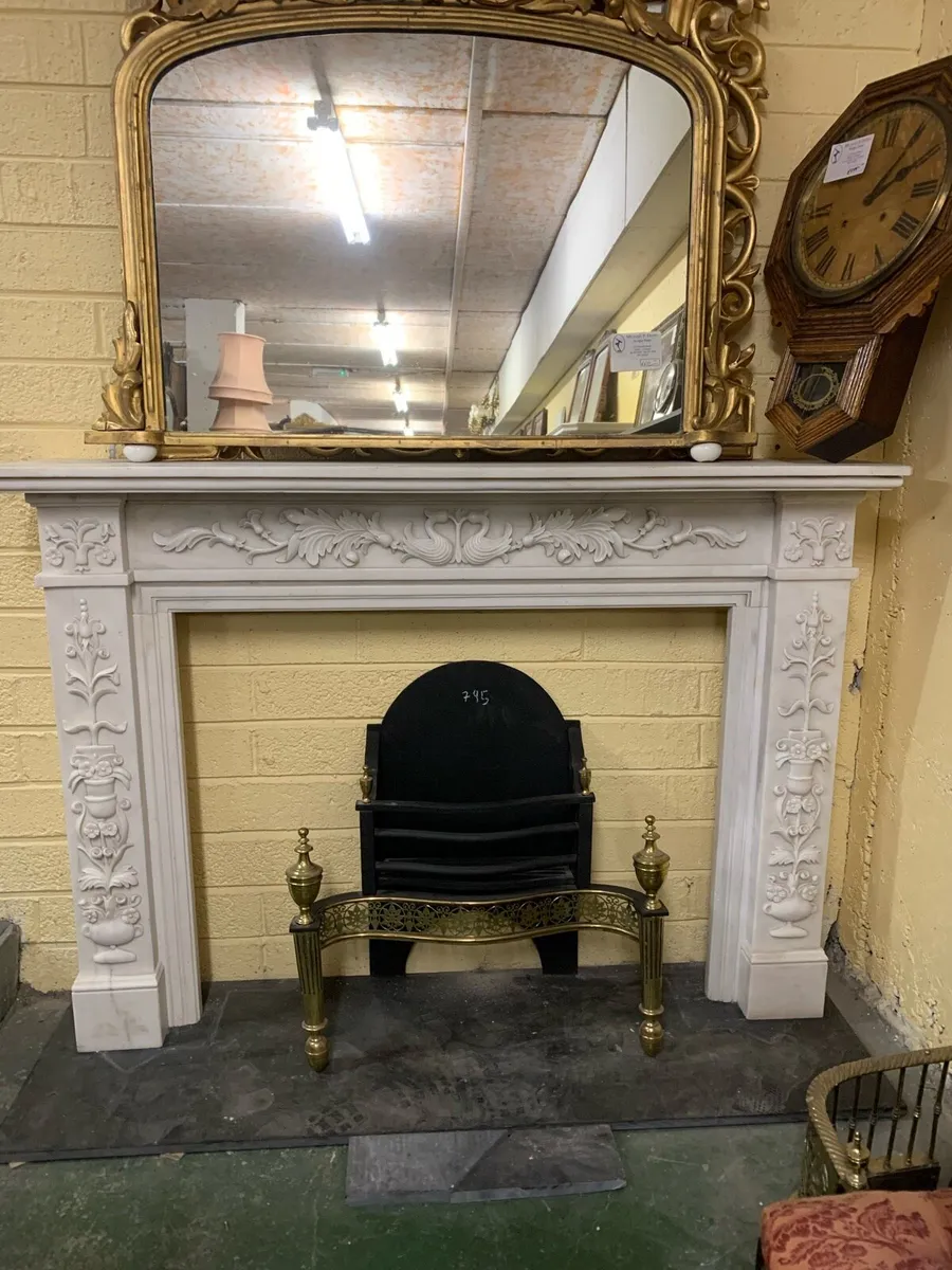 Large range of antique fireplaces. - Image 2