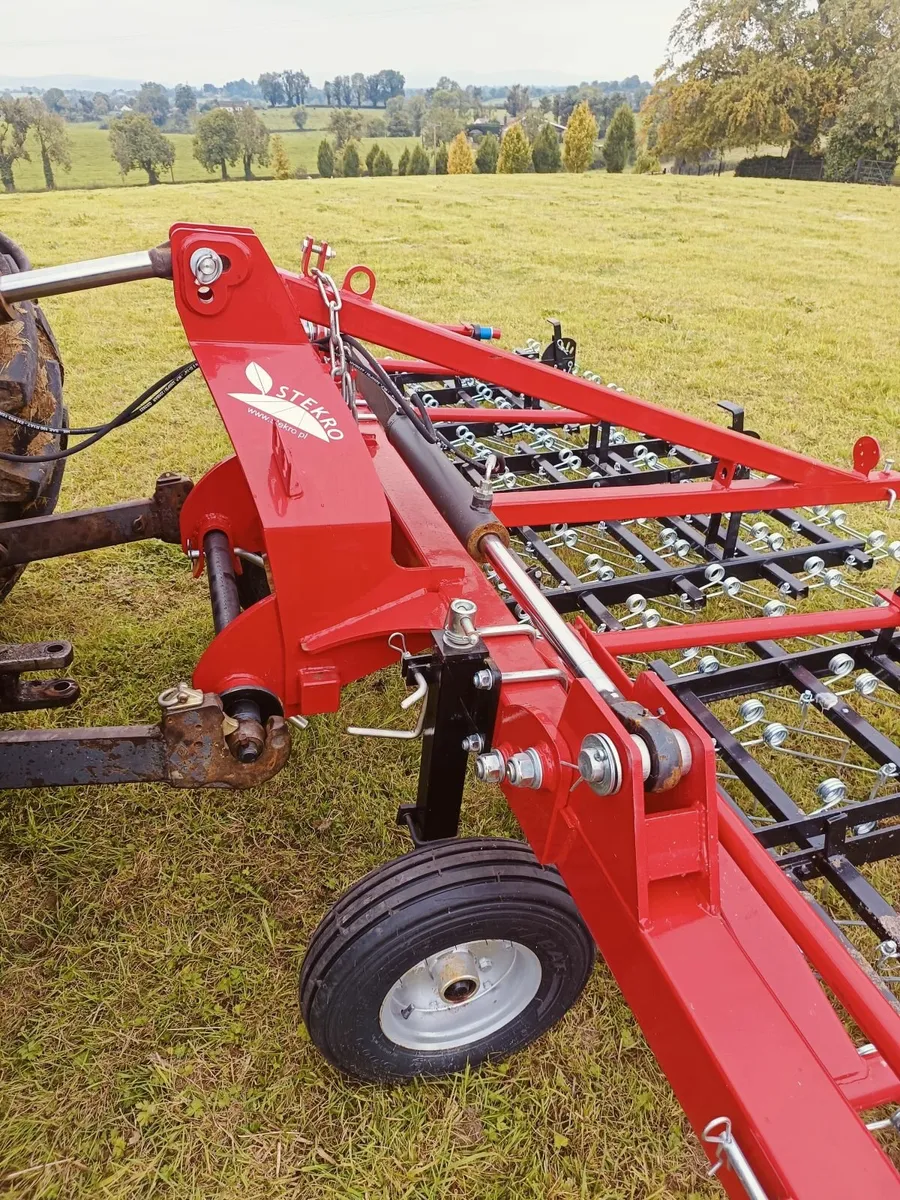 New Stekro 6 Meter Grass Tine Harrows - Image 2