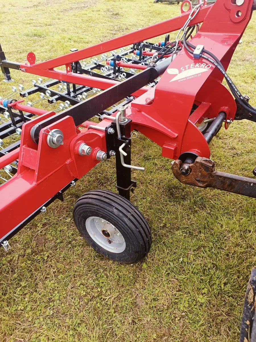 New Stekro 6 Meter Grass Tine Harrows - Image 3