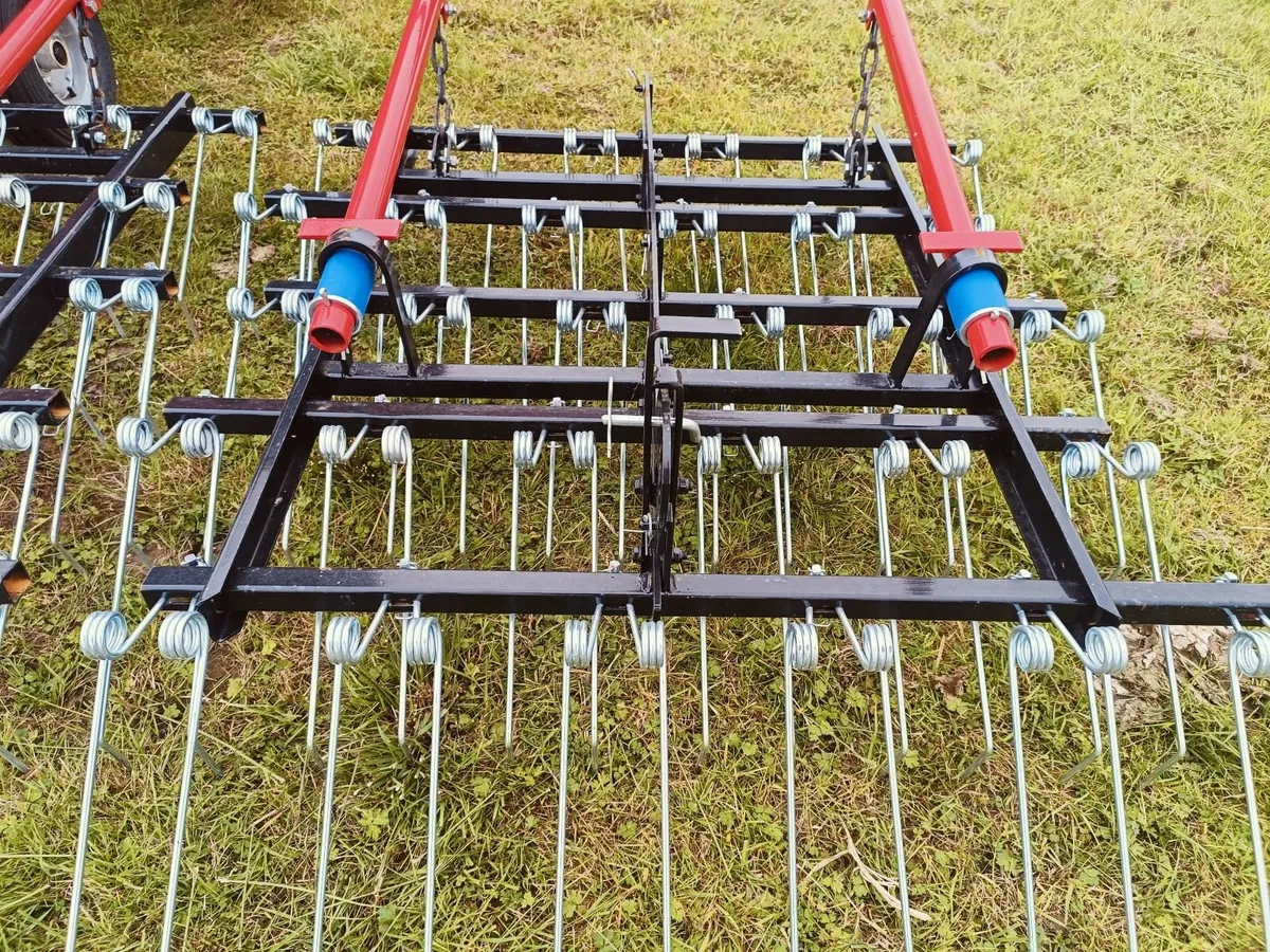 New Stekro 6 Meter Grass Tine Harrows - Image 4