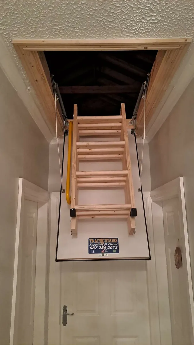 INSULATED LOFT LADDER SUPPLIED & FITTED - Image 4