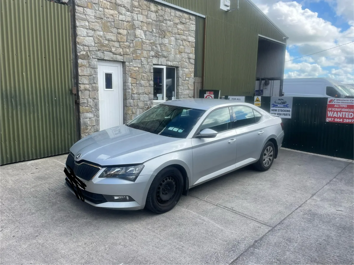 171 skoda superb 1.6 tdi for dismantling