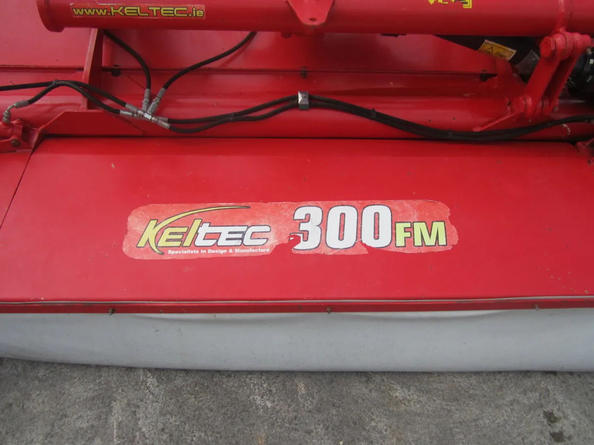 KELTEC 300FM ..FRONT MOWER 3 YEARS OLD....LIKE NEW - Image 2