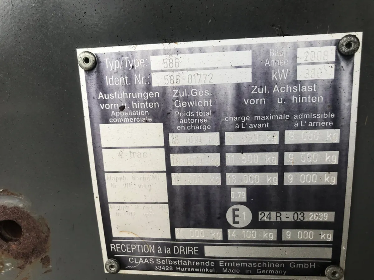 Claas Lexion 580 - Image 4