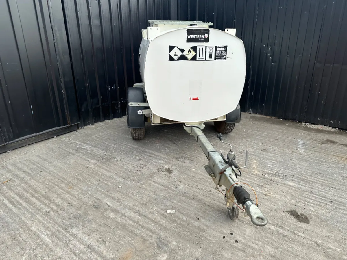 Western 950L Bunded Fuel Bowser - Image 3