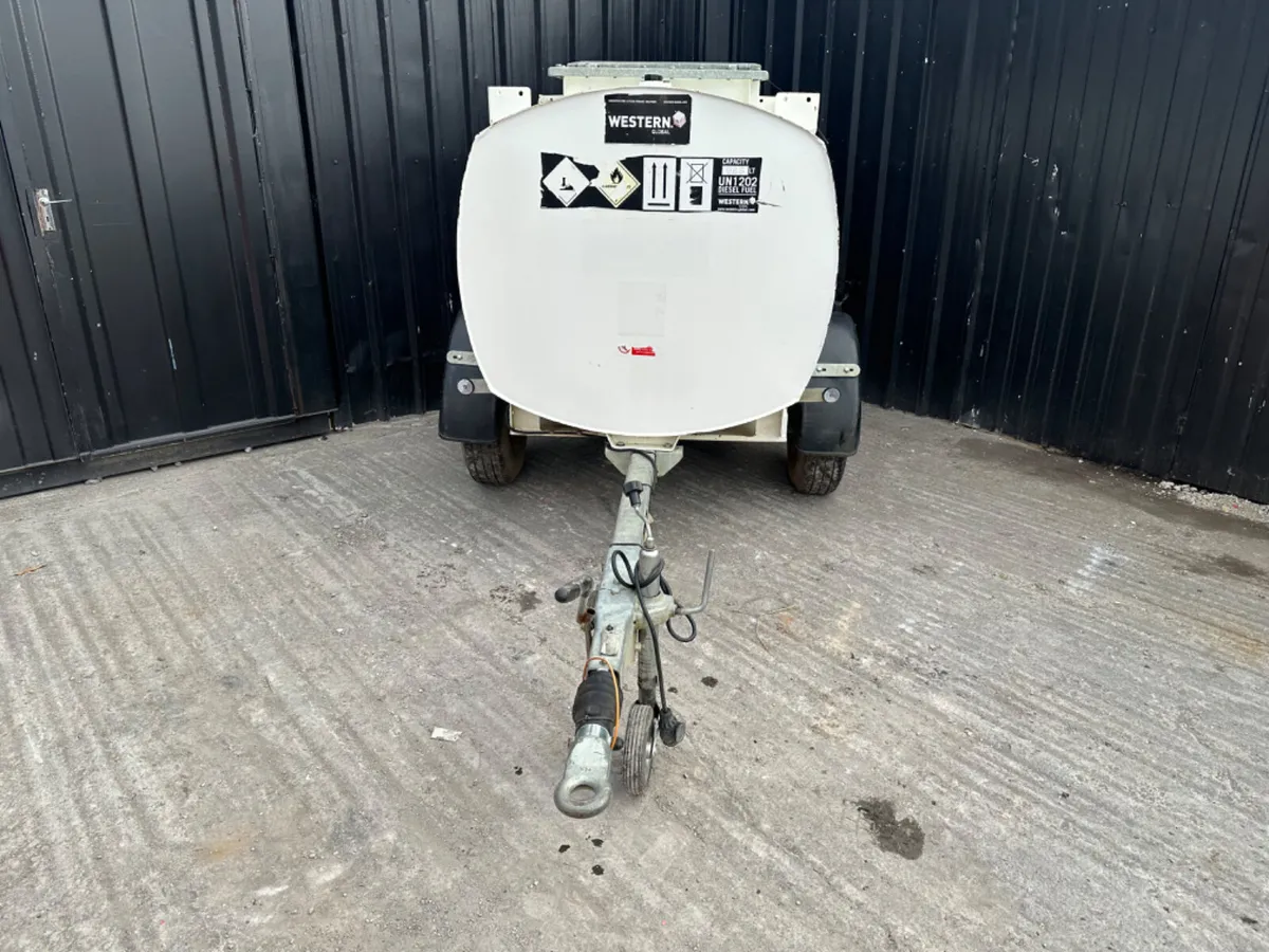 Western 950L Bunded Fuel Bowser - Image 4