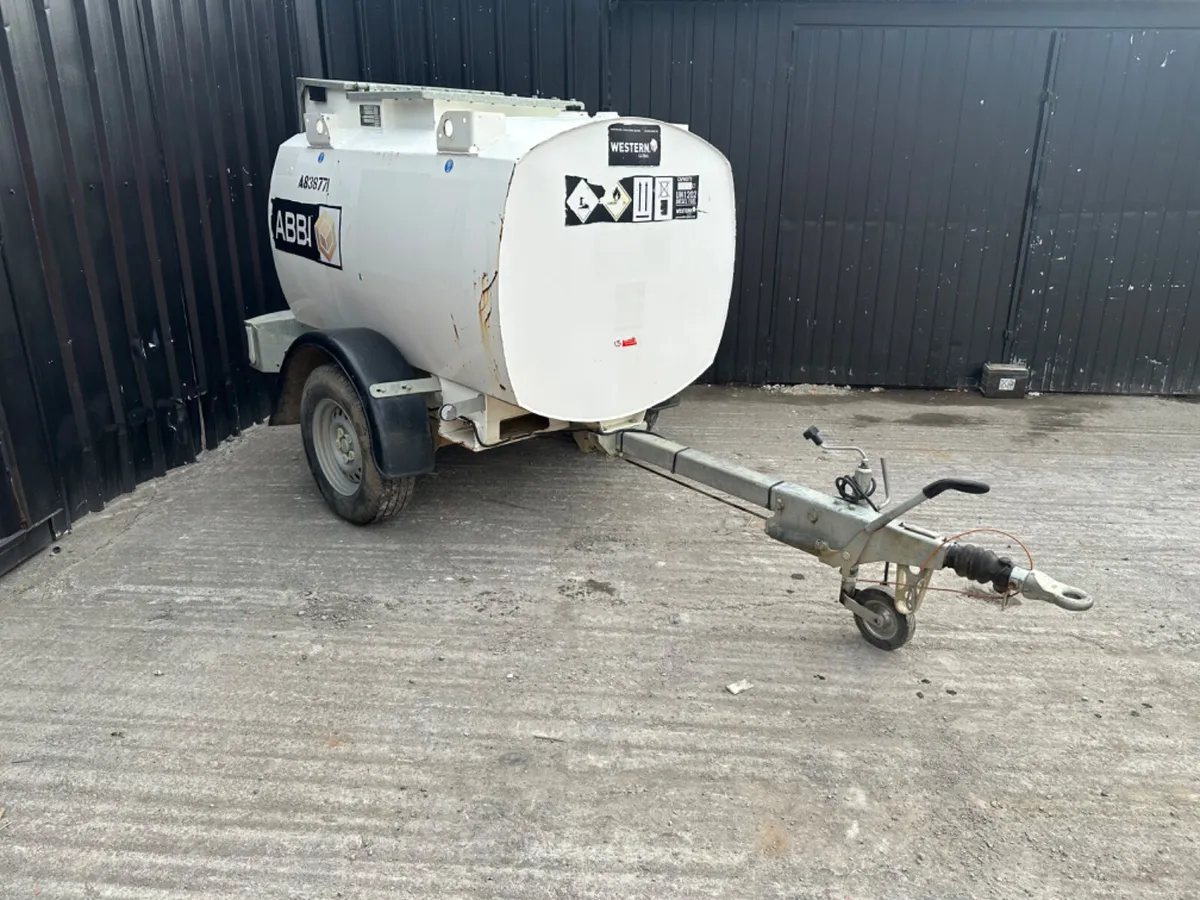 Western 950L Bunded Diesel Bowser - Image 4