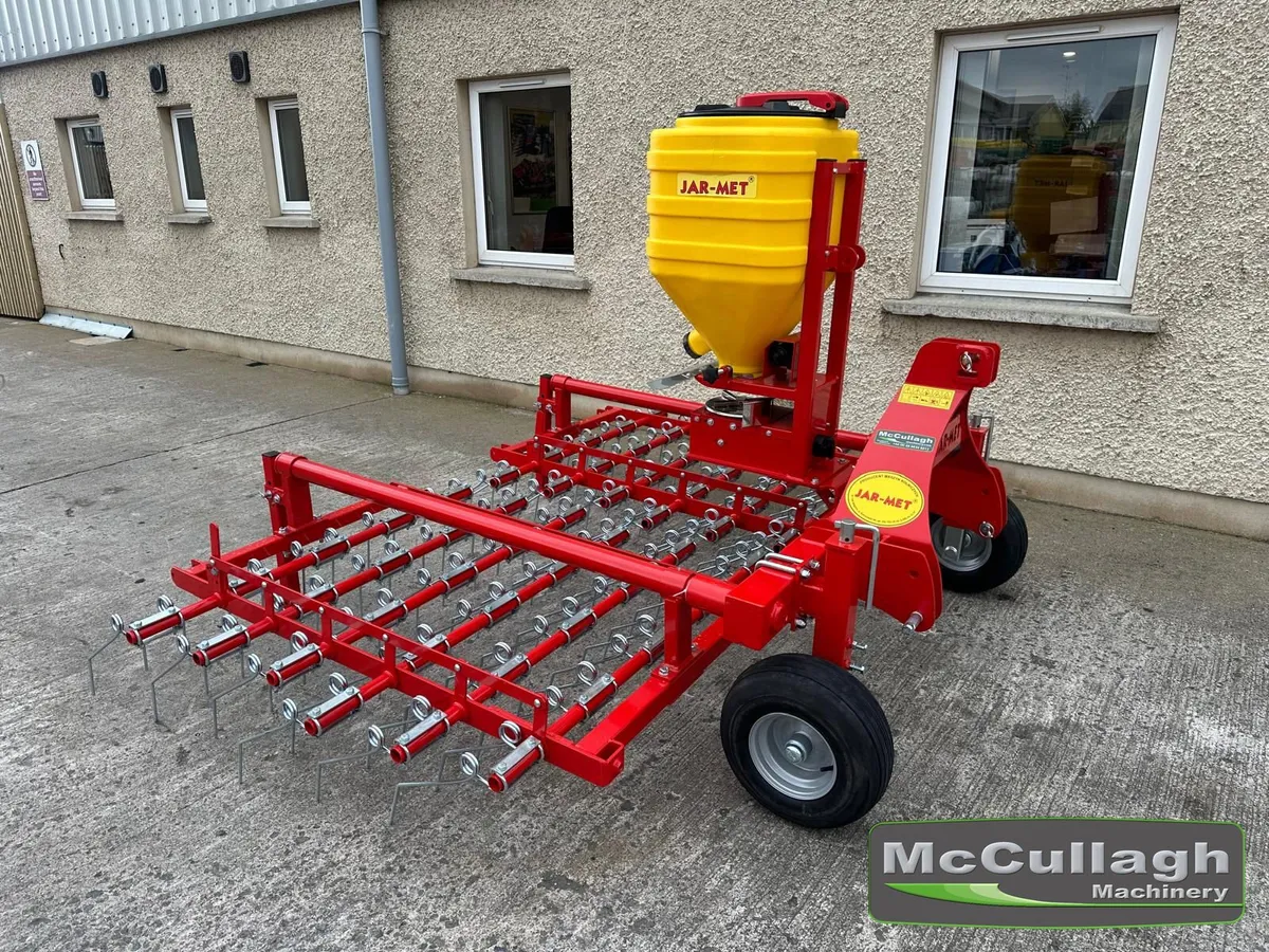 New Jarmet 3m Grass Stitcher Spring Tine Harrow - Image 2