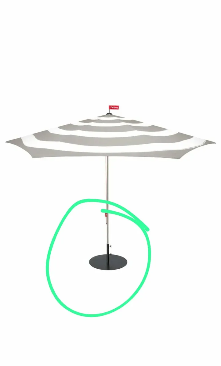 Fatboy parasol base - designer brand - Image 2