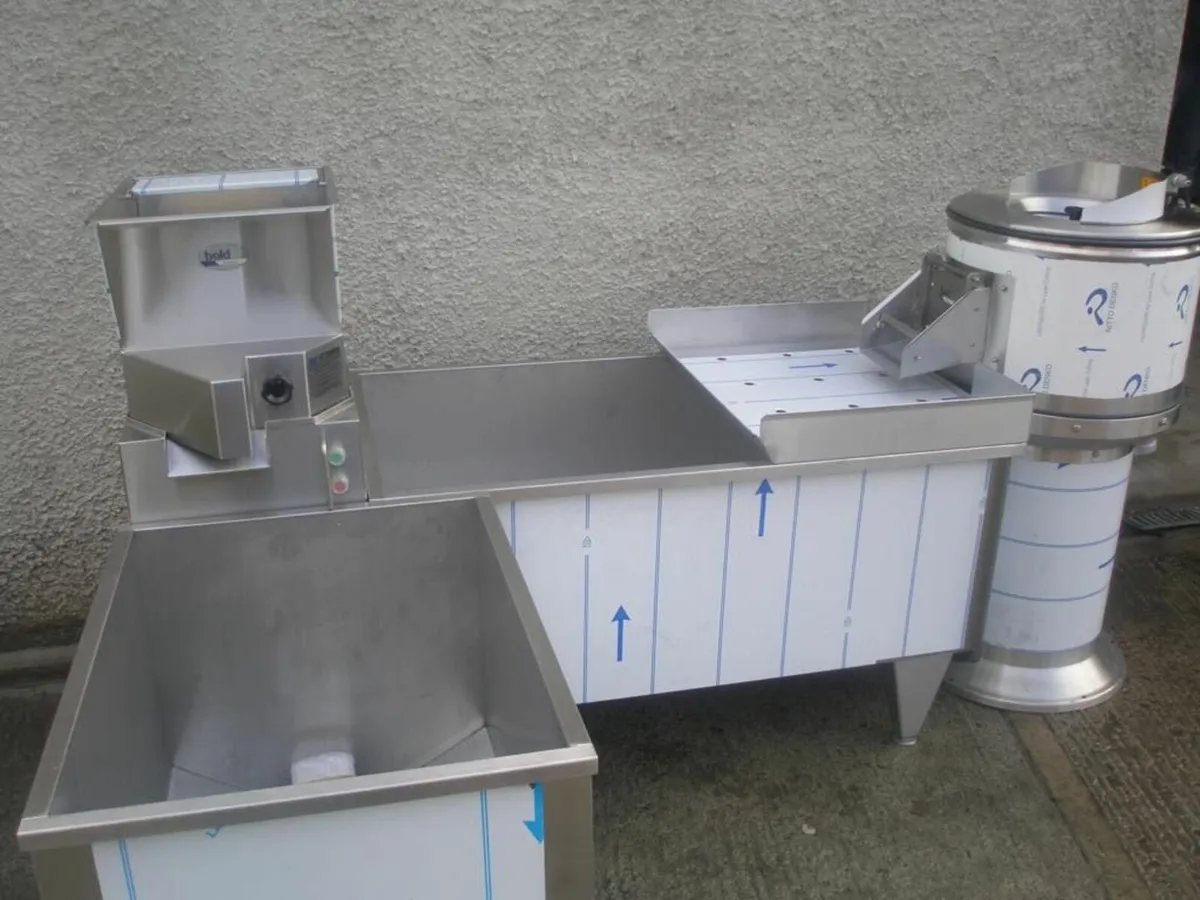 Peeler/ Chipper/ Potato Bath Setup - Image 1