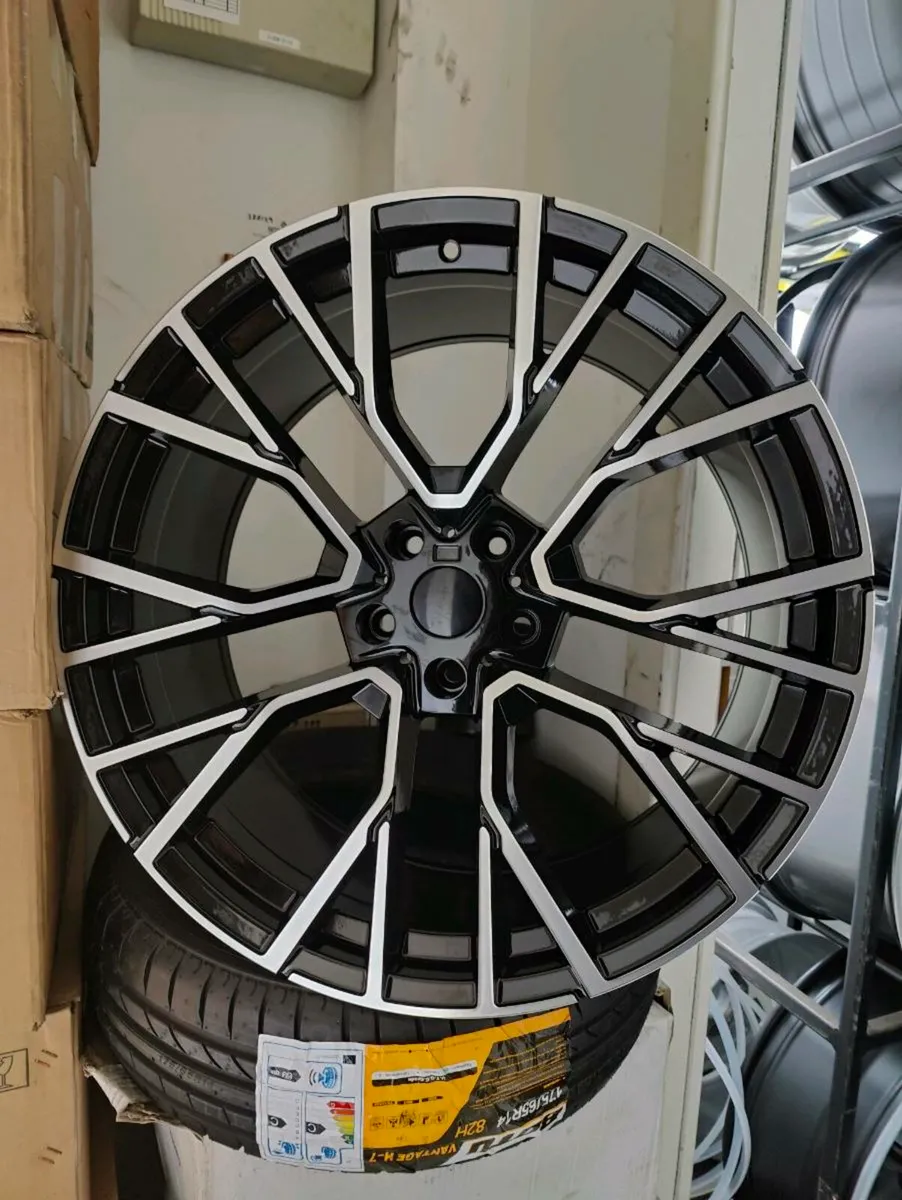 22" 23" X5 x6 alloy wheels Finance D12 f15 G05 - Image 3